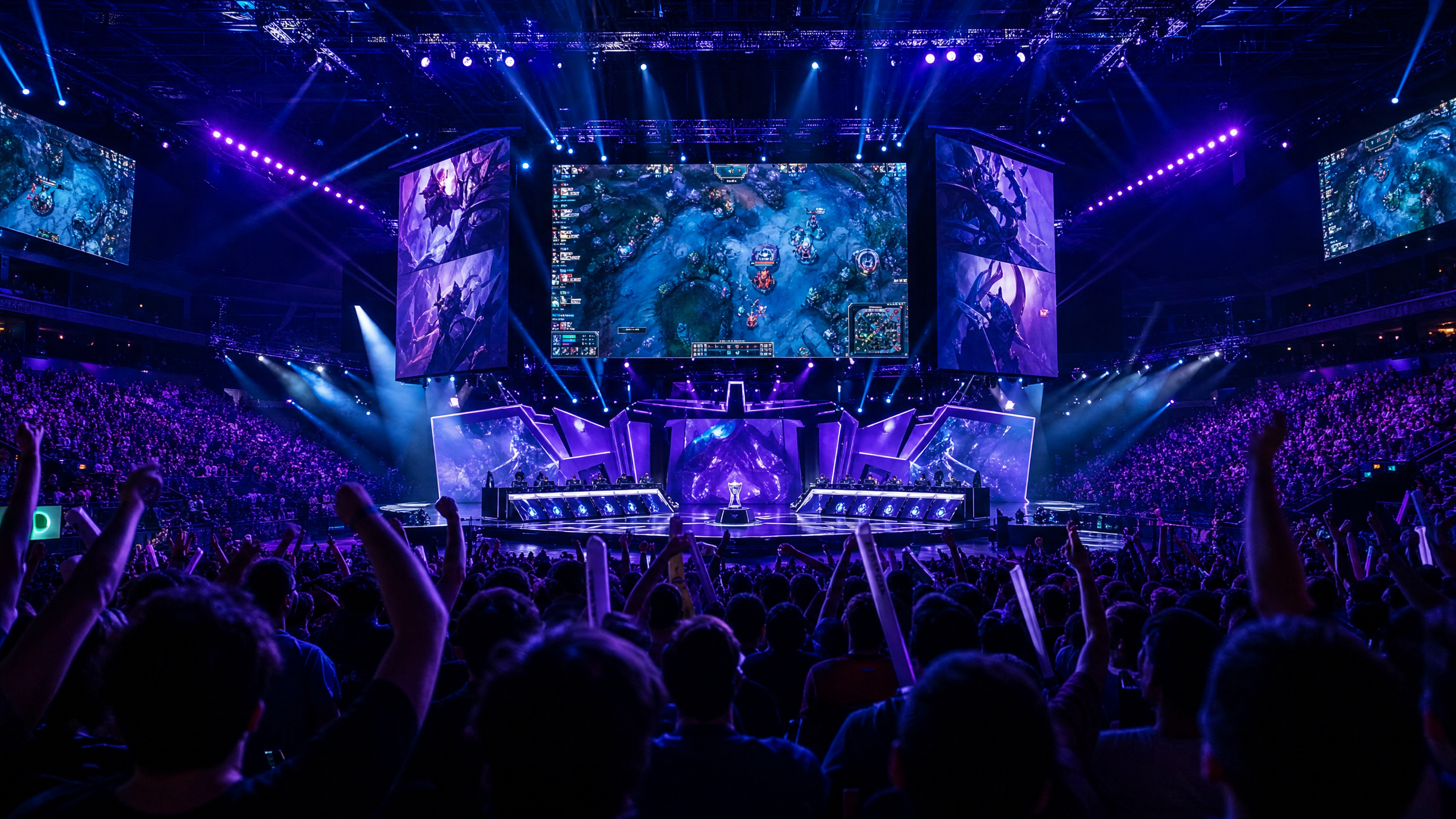 Esports tournament arena